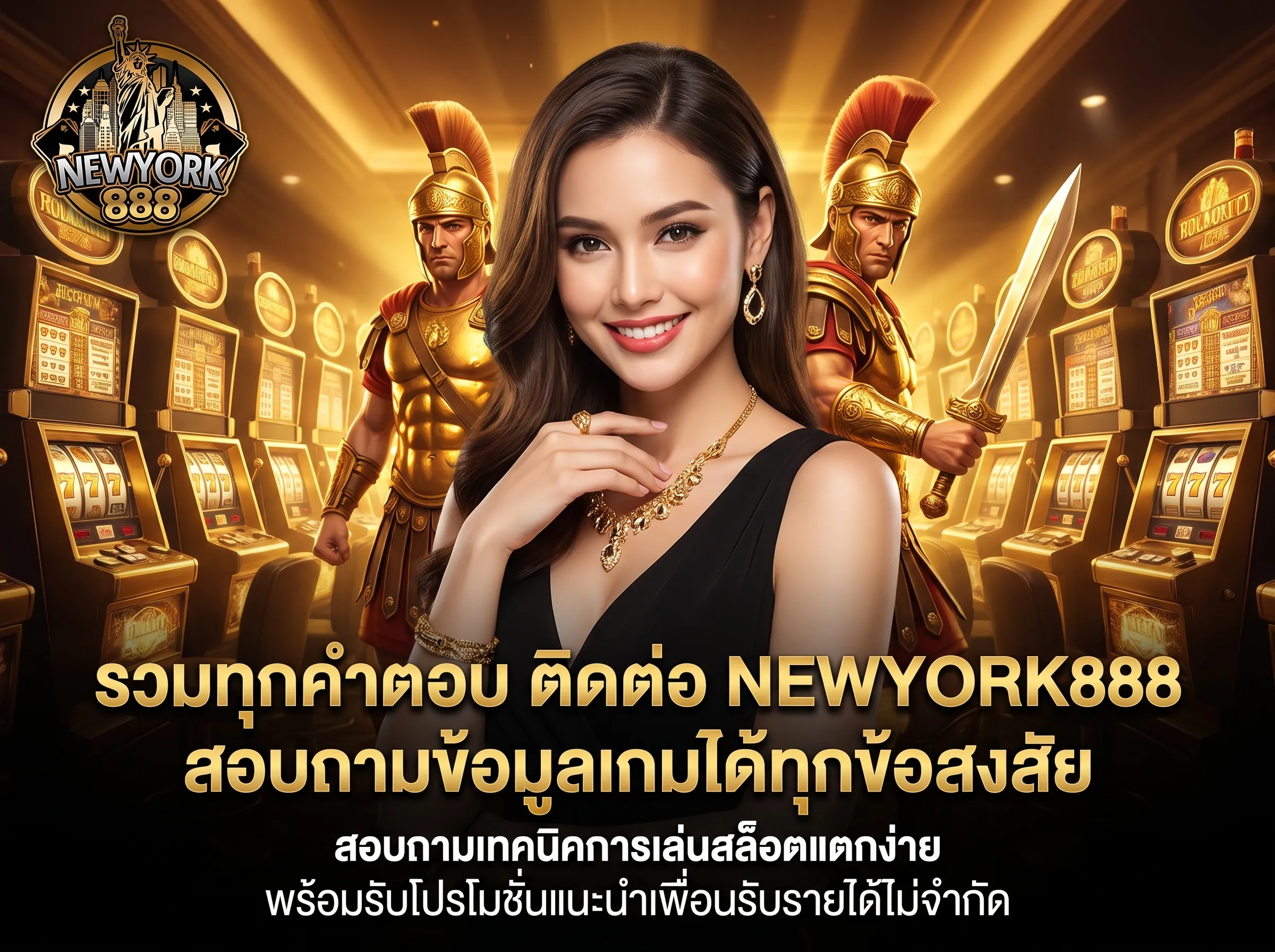 ติดต่อ NEWYORK888 ศูนย์บริการลูกค้าสอบถามข้อมูลเกมสล็อต