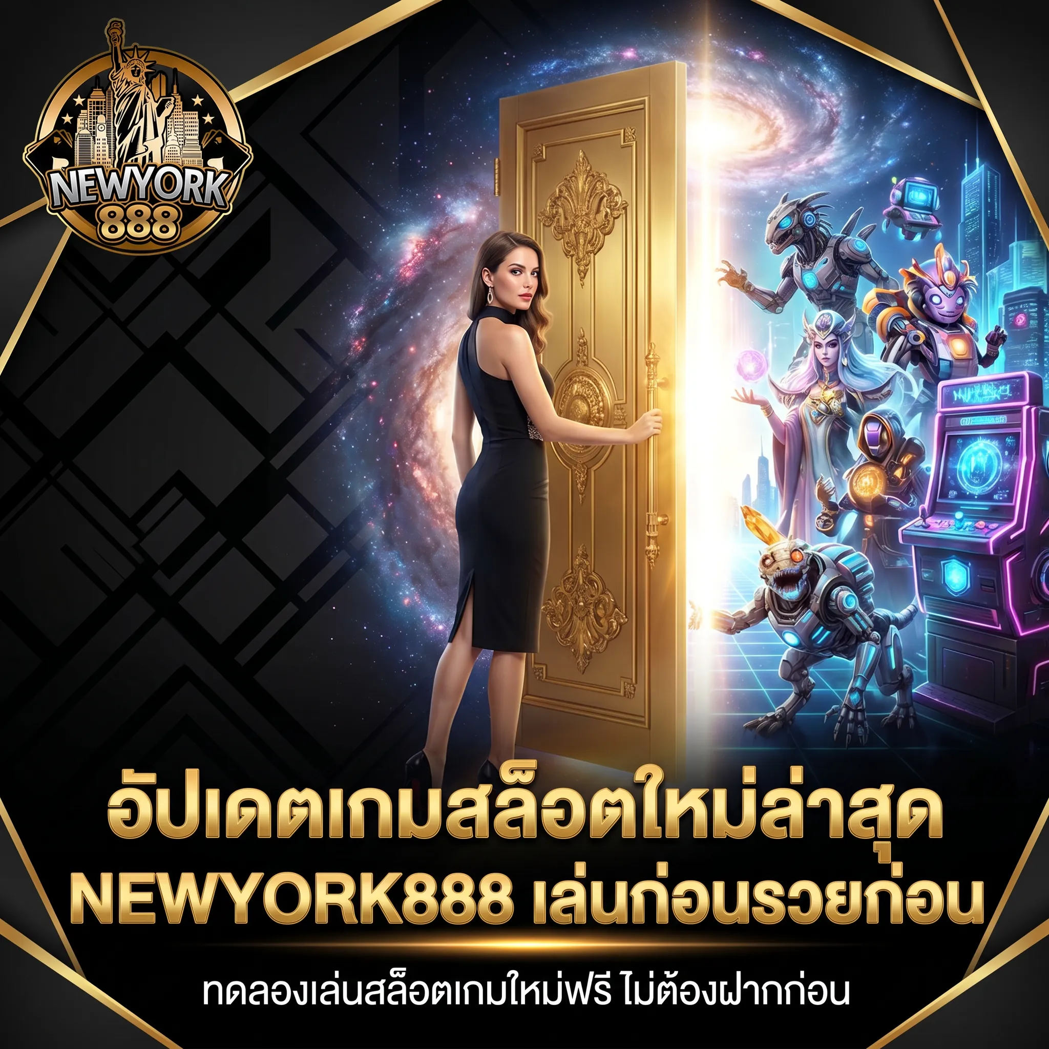 เกมสล็อตใหม่ล่าสุด NEWYORK888 ทดลองเล่นสล็อตฟรี
