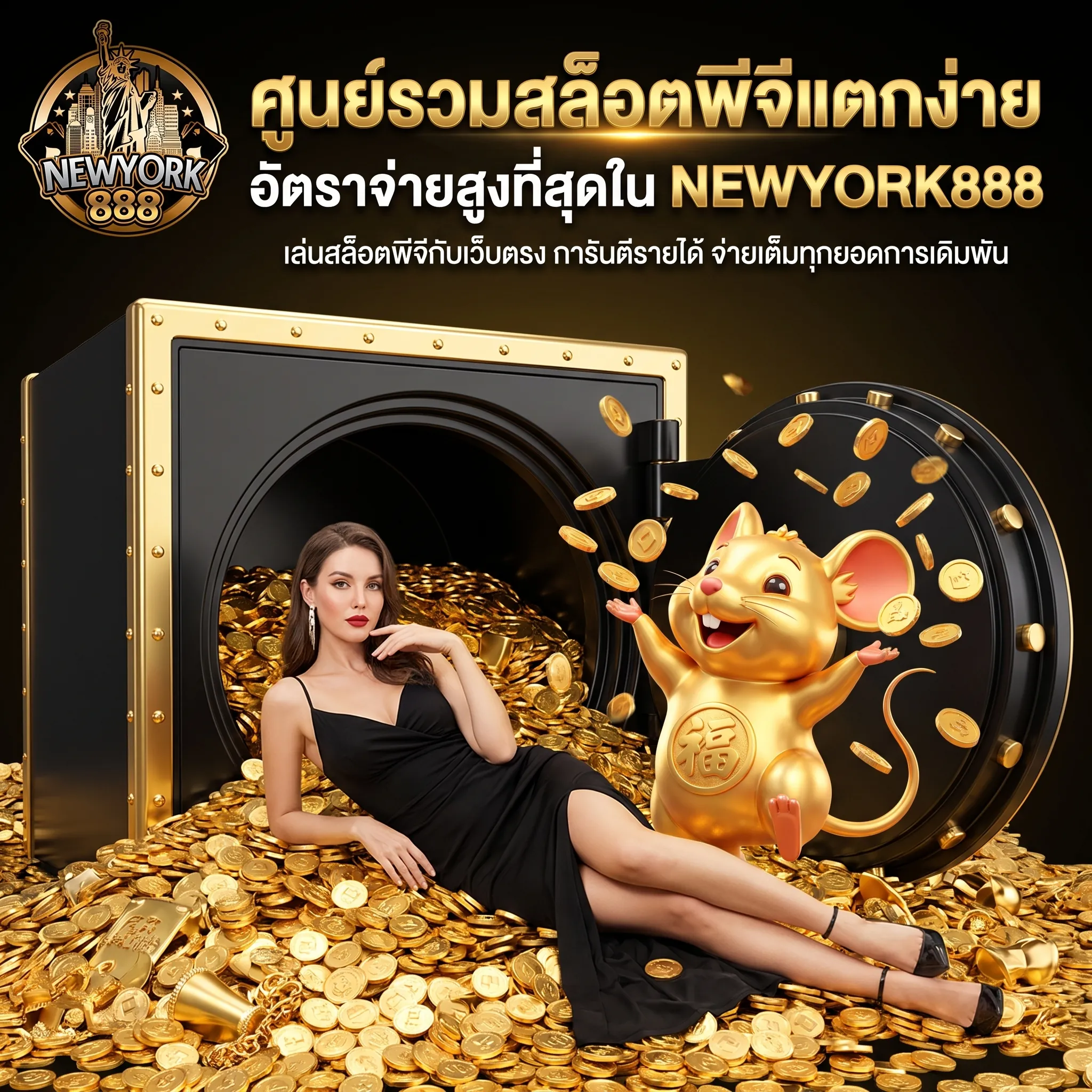 สล็อตแตกง่าย อัตราจ่ายสูง NEWYORK888 PG เว็บตรง