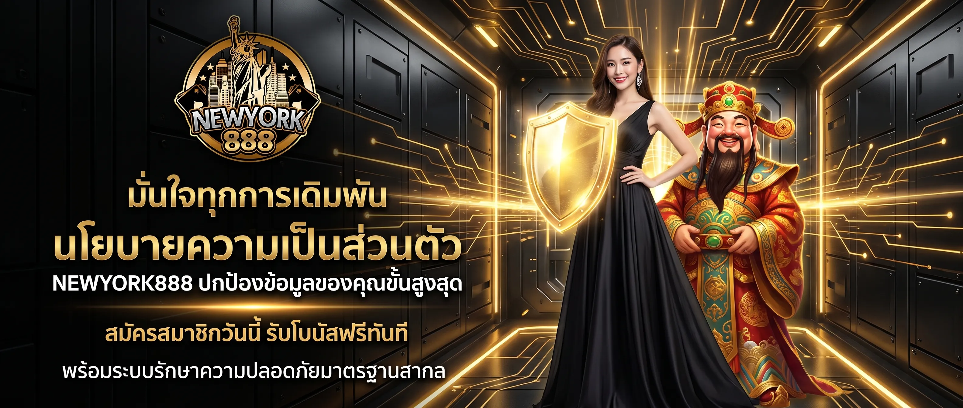 นโยบายความเป็นส่วนตัว NEWYORK888 ระบบรักษาความปลอดภัยข้อมูลลูกค้า