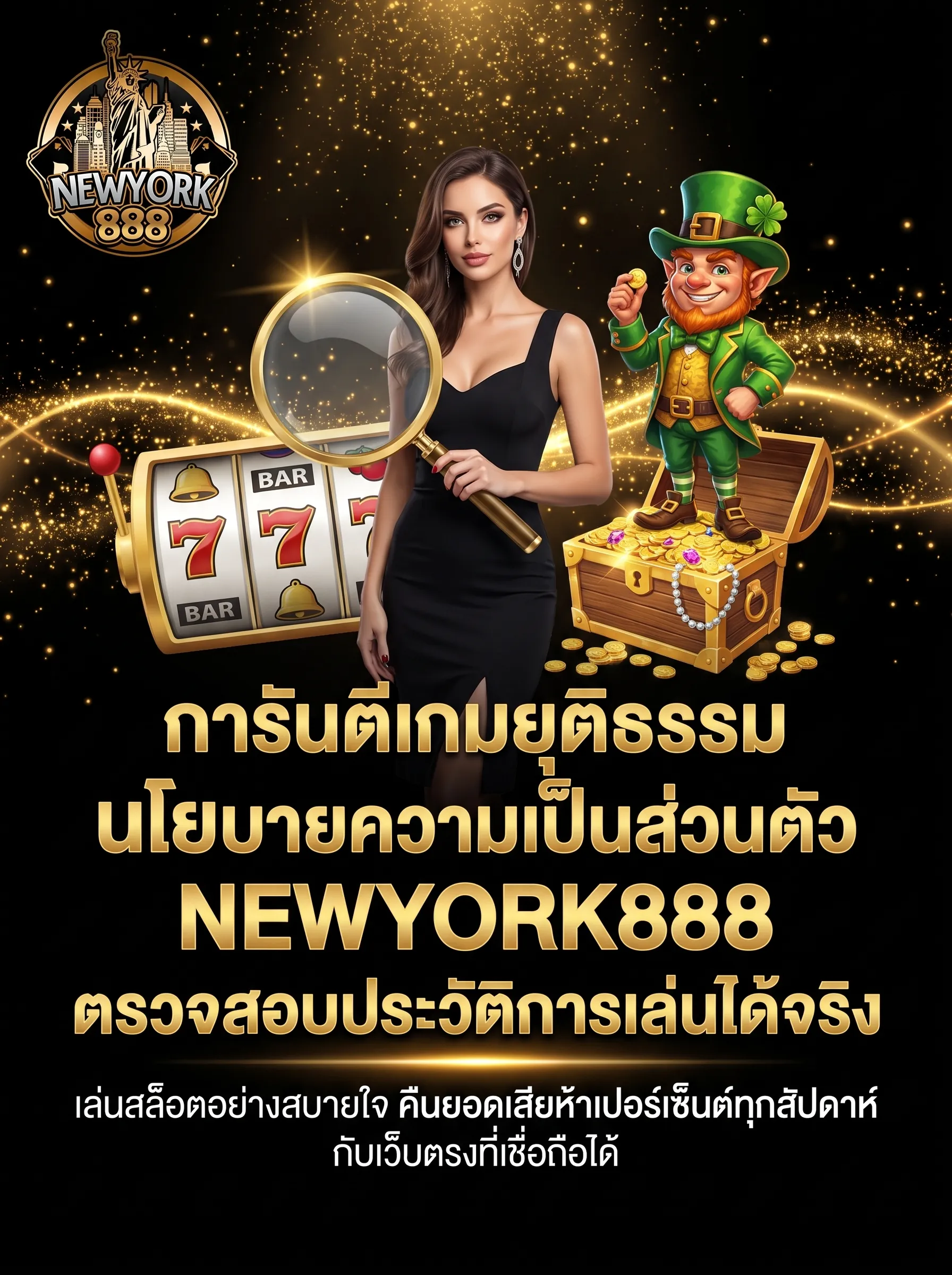 นโยบายความเป็นส่วนตัว NEWYORK888 ความโปร่งใสและยุติธรรมในการเล่นสล็อต